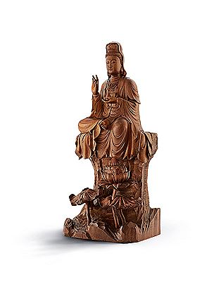 Lotus Guanyin by Cheng-Hsiung Chen - Auction record, sale price, and art valuation. Compare with similar artists and explore comparable artworks.