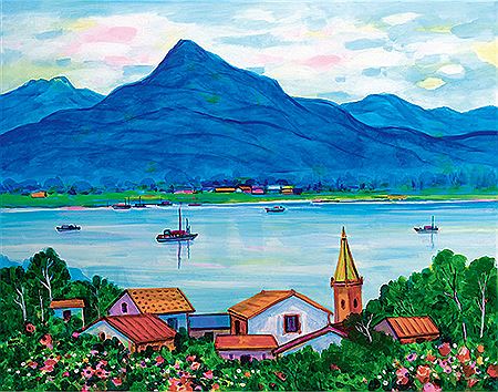 Danshui Church and Kuanyin Mountain