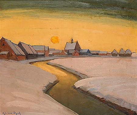 'Winter in Vrouwenpolder'
