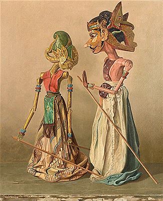 Sample artwork by Piet Rijken (1915 - 2001), known for painting - View similar artists and auction records