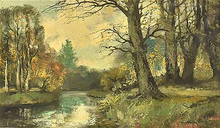"A Stream in a Forest"