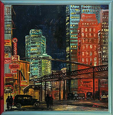 Straßenszene in New York