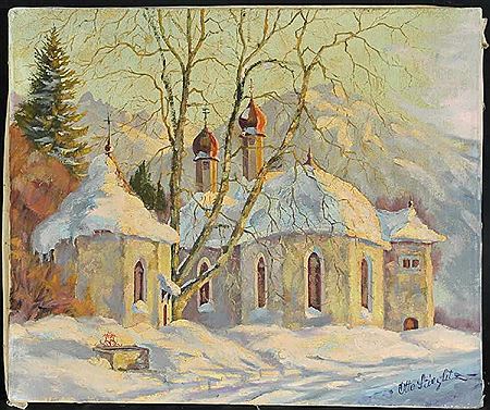 "St. Lorettokapellen im Winter"