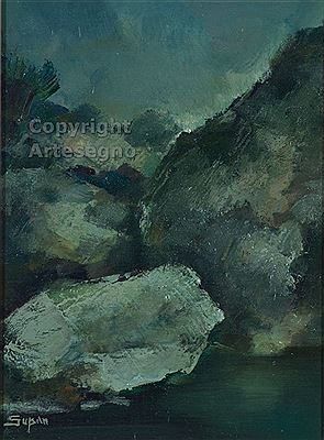 Senza titolo by Vico Supan - Auction record, sale price, and art valuation. Compare with similar artists and explore comparable artworks.