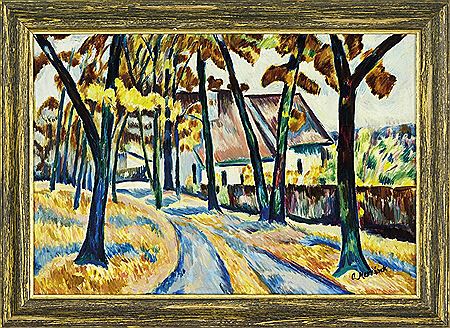 House by the forest by Otakar Marvanek - Auction record, sale price, and art valuation. Compare with similar artists and explore comparable artworks.
