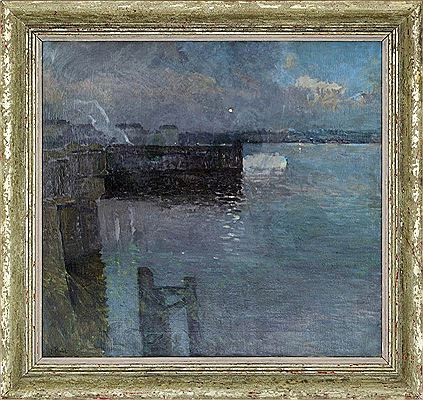 Nokturno (Hamburk) by Josef Kral - Auction record, sale price, and art valuation. Compare with similar artists and explore comparable artworks.