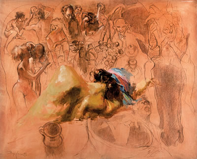 Sueño de la amazona, estudio III