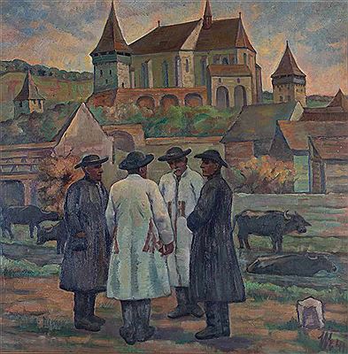 Sample artwork by Hans Eder (1883 - 1955), known for painting - View similar artists and auction records