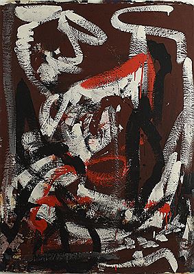 Untitled, abstrakte Farbkomposition
