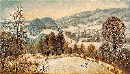 Landschaft bei Wippra.
