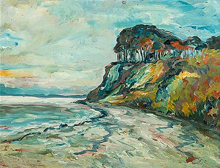 Steilkuste by Bruno Gimpel - Auction record, sale price, and art valuation. Compare with similar artists and explore comparable artworks.