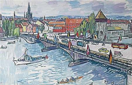Sample artwork by Hans Sauerbruch (1910 - 1997), known for painting - View similar artists and auction records