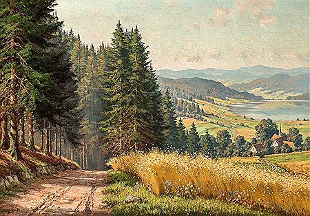 Midsummer at Titisee by Willy Hanft - Auction record, sale price, and art valuation. Compare with similar artists and explore comparable artworks.