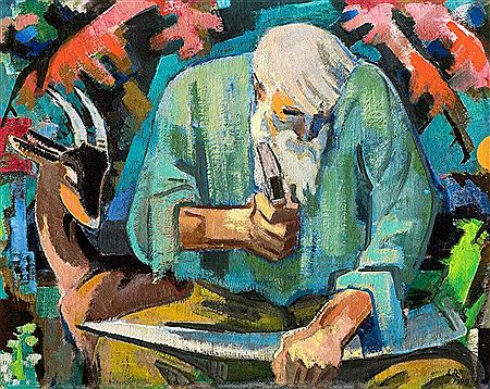 Sample artwork by Adolf Riedlin (1892 - 1969), known for painting - View similar artists and auction records