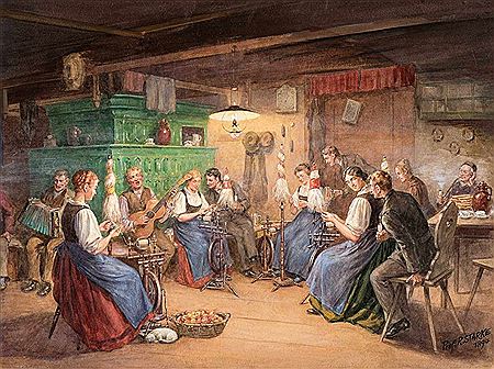 Sample artwork by Richard Starcke (1864 - 1945), known for painting - View similar artists and auction records