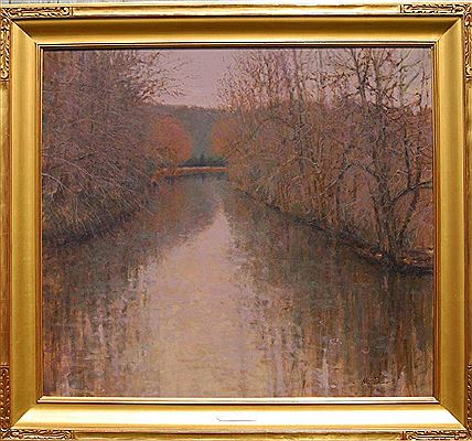 "Rainy Day Gray Canal" 2002