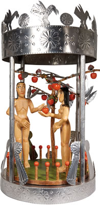 Adam and Eve in the Garden of Eden by Marie Romero Cash - Auction record, sale price, and art valuation. Compare with similar artists and explore comparable artworks.
