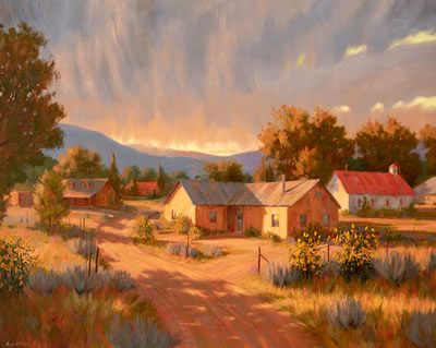 "Before the Storm, Los Ojos, NM"