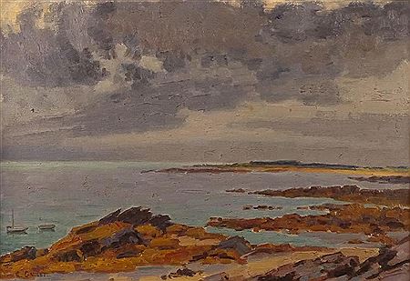 "Rochers à Ker Châlon - Ile D'Yeu"