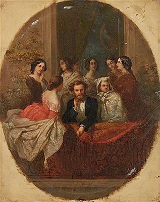 Sample artwork by Tony Johannot (1803 - 1852), known for painting - View similar artists and auction records