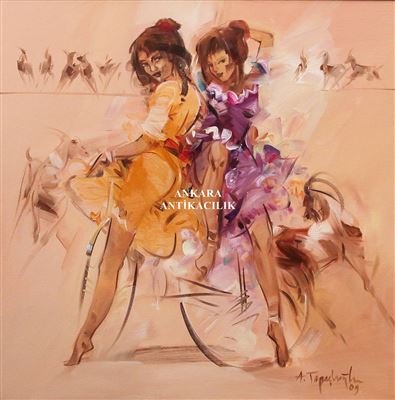 Untitled by Akdogan Topaclioglu - Auction record, sale price, and art valuation. Compare with similar artists and explore comparable artworks.