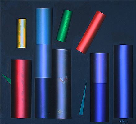 Abstract composition by Adem Genc - Auction record, sale price, and art valuation. Compare with similar artists and explore comparable artworks.