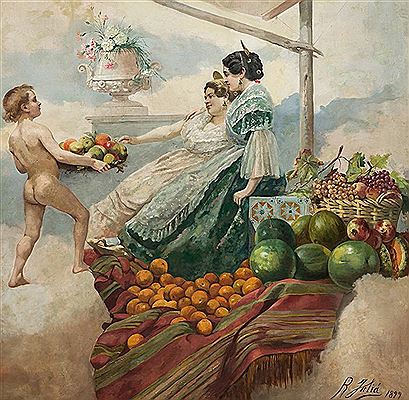 "Alegoría valenciana", 1899