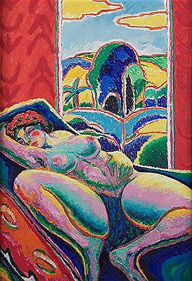 Sample artwork by Andres Barajas (1941 - 2006), known for painting - View similar artists and auction records