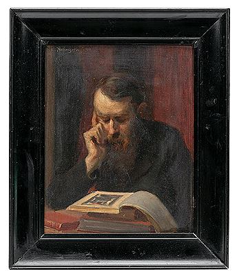 Portrait of a Studious Man by Vilhelm Holmgren - Auction record, sale price, and art valuation. Compare with similar artists and explore comparable artworks.
