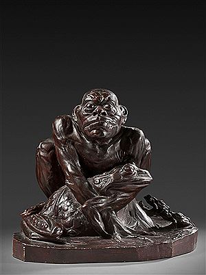 The Grenouillard by Jean Joseph Carries - Auction record, sale price, and art valuation. Compare with similar artists and explore comparable artworks.