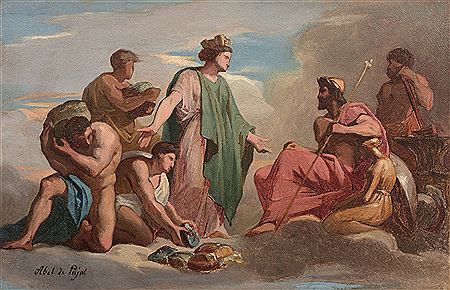 Cybèle montrant à Vulcain les trésors de la Terre by Alexander-Denis Abel - Auction record, sale price, and art valuation. Compare with similar artists and explore comparable artworks.
