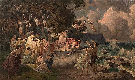 L'enlèvement d'Europe by Rudolf Alfred Hoger - Auction record, sale price, and art valuation. Compare with similar artists and explore comparable artworks.