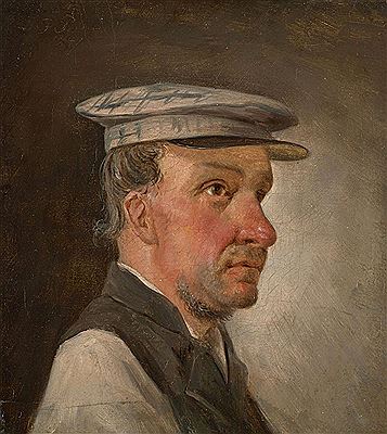 Portrait of assistant baths of King Christian VIII