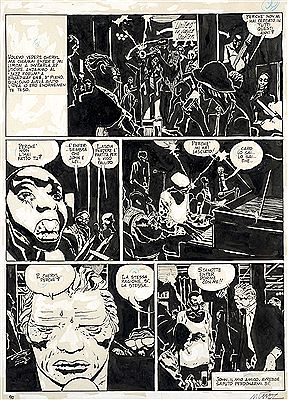 Sample artwork by Jose Munoz (Born 1942), known for comic illustration, drawing - View similar artists and auction records