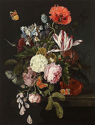 Bouquet of flowers on a table by Cornelis Kick - Auction record, sale price, and art valuation. Compare with similar artists and explore comparable artworks.