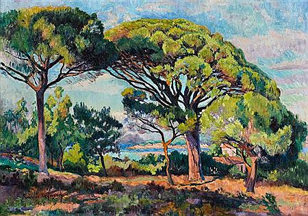 Landscape with pines - 1908 by Carlos Reymond - Auction record, sale price, and art valuation. Compare with similar artists and explore comparable artworks.