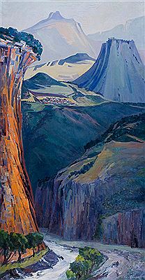 Sample artwork by Mkhitaryan Dekhtsanik (20th century), known for painting - View similar artists and auction records