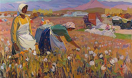 Sample artwork by Mikael Gyurjyan (20th century), known for painting - View similar artists and auction records
