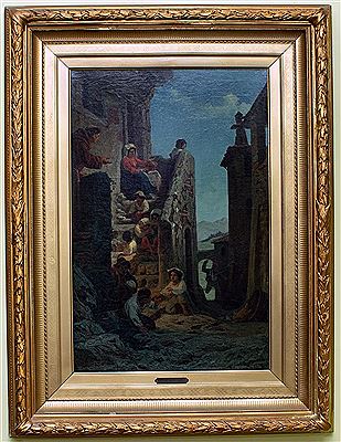 "The scene at the house". Italy. by Ivan Reimers - Auction record, sale price, and art valuation. Compare with similar artists and explore comparable artworks.