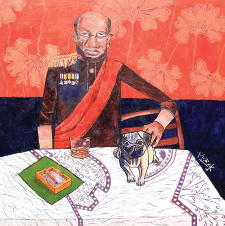 COMPANION by Femi Morakinyo - Auction record, sale price, and art valuation. Compare with similar artists and explore comparable artworks.