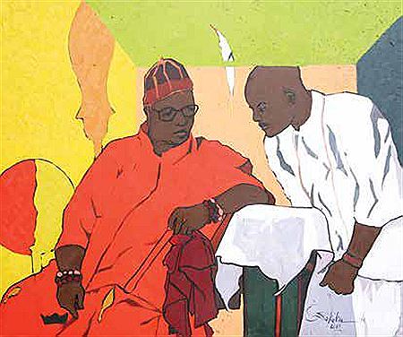 UNTITLED 2013 by Kehinde Oso - Auction record, sale price, and art valuation. Compare with similar artists and explore comparable artworks.