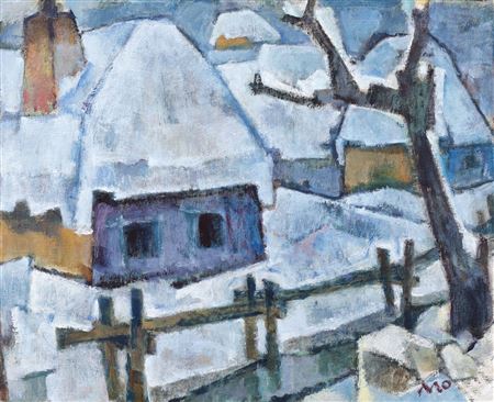Blue house