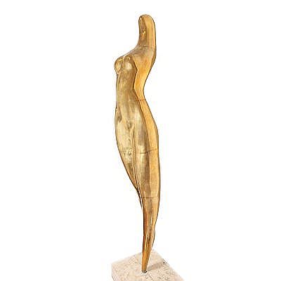 Sample artwork by Marcel Guguianu (1922 - 2012), known for sculpture - View similar artists and auction records