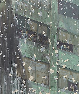 Tickertape by Matthew Radford - Auction record, sale price, and art valuation. Compare with similar artists and explore comparable artworks.