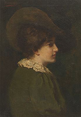 Profile of a woman