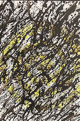 Black dripped yellow spiral by Boris Demur - Auction record, sale price, and art valuation. Compare with similar artists and explore comparable artworks.