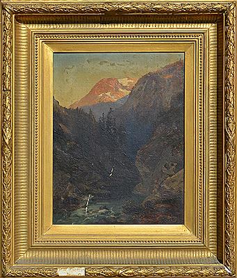 Mountain landscape ;
