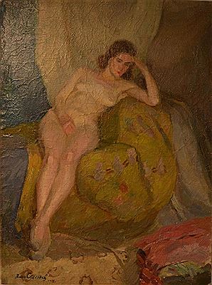 Nude in the Chair