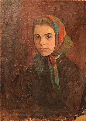 Female portrait by Fenya Samoilovna Kogan - Auction record, sale price, and art valuation. Compare with similar artists and explore comparable artworks.