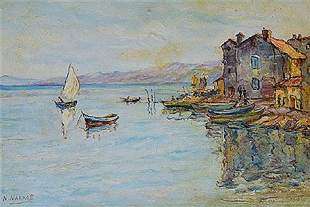 At the seashore